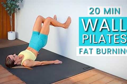20 Min FAT BURNING Wall Pilates Workout | Full Body