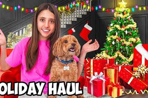 HOLIDAY GIFT UNBOXING HAUL