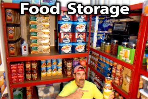 Food Storage Pantry $7,000 worth of Supplies EMERGENCY Prepper