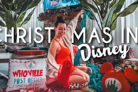 Christmas In Disney World | Shopping , Decorating , Wrapping Presents