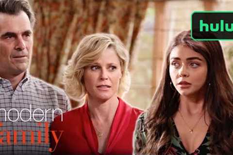 Haley's Pregnancy Announcement on Christmas | Modern Family | Hulu