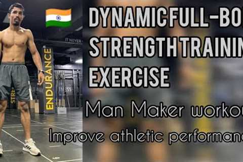 Man Maker Moment a Full-body Workout | Crossfit Training