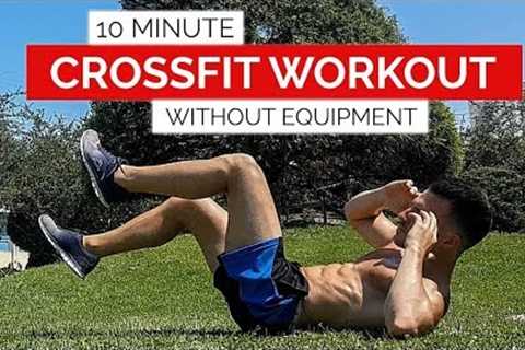10 Min Crossfit Workout Without Equipment | HIIT | Full Body | Gym Performance