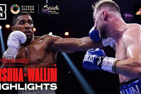 FIGHT HIGHLIGHTS | Anthony Joshua vs. Otto Wallin
