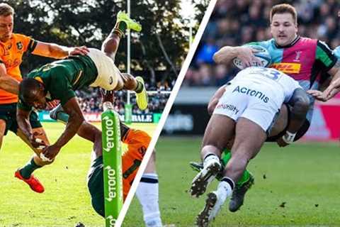 The BEST Rugby Tackles of 2022!