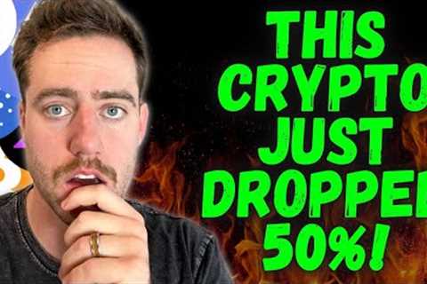 THIS CRYPTO JUST CRASHED HARD! BILLIONS STOLEN!