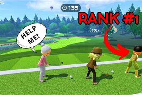 Ranked Switch Sports Golf EXTREME MODE!