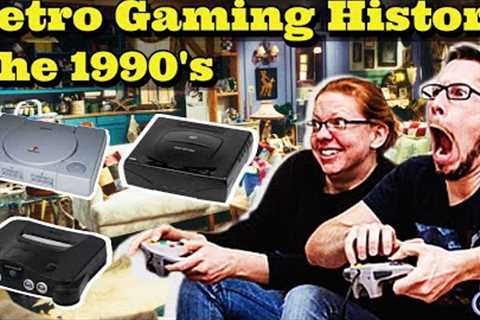 A Look at the History of Retro Video Game Consoles:  The 1990's