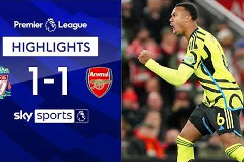 Gunners TOP at Christmas 🎄 | Liverpool 1-1 Arsenal | Premier League Highlights