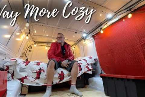 STOPPED EVERYTHING. Re-Building a Van Home For The Holidays