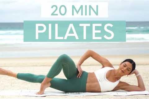 20 MIN EXPRESS PILATES WORKOUT || Intermediate Mat Pilates (No Equipment)
