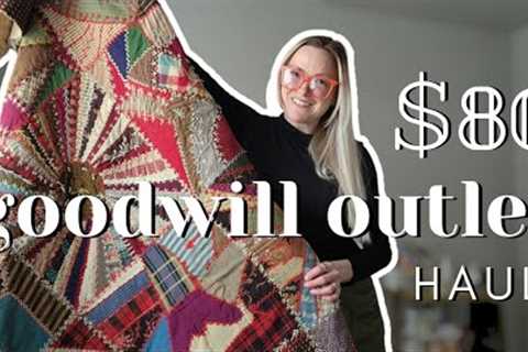 45lb Goodwill Bins THRIFT HAUL | Holiday Luck?! | Full Time Reseller