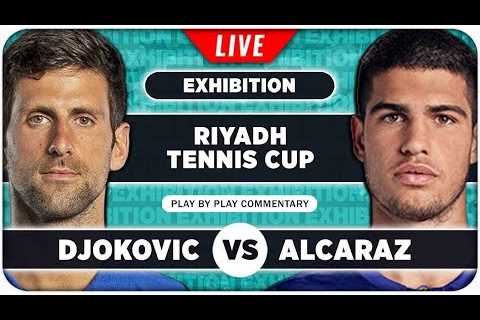 DJOKOVIC vs ALCARAZ • Saudi Arabia 2023 Exhibition • LIVE Tennis Play-by-Play Stream