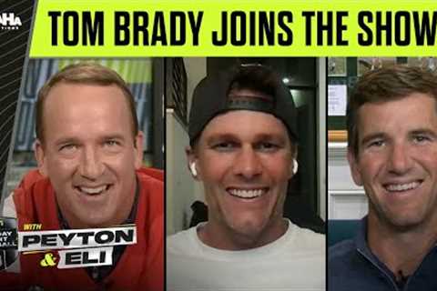 Tom Brady on the Bucs offense, Eli's Super Bowls, gameday philosophies | MNF with Peyton and Eli