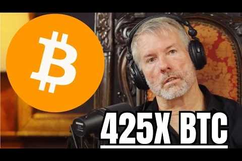 Bitcoin Will Pump to 425x after BlackRock ETF? Michael Saylor LIVE
