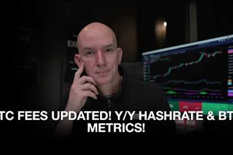 Miners BTC Fees Updated! Miners Y/Y Hashrate &amp; BTC Growth! Bit Digital Plans To Double In 2024!