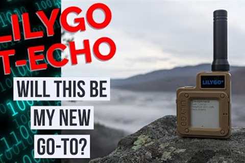 Lilygo T-Echo with Meshtastic