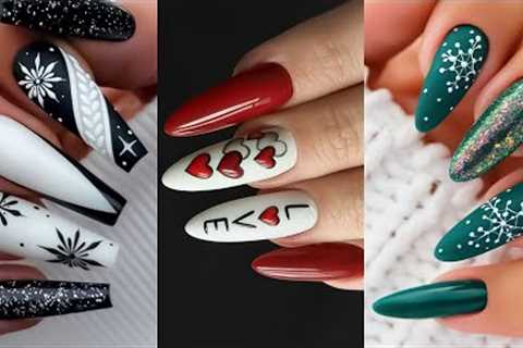 Nail Art Designs 2023❤️💅 Best Nail Art | WINTER Nail ART design | Simple Nail Art Ideas  #679
