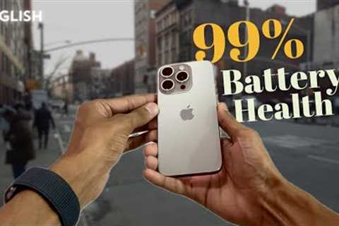 iPhone 15 Pro: Battery Health Dropping Fast?