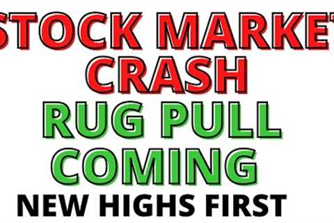 Stock Market CRASH Rug Pull Coming - Dumb Money Indicator Suggests S&amp;P 500 Will Make A New ATH..