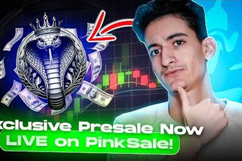 Viper King Token 🚀| LIVE on PinkSale! 🔥 Don't Miss Out!