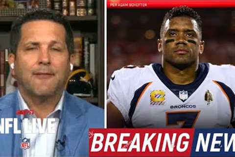 [BREAKING NEWS] Adam Schefter report: Broncos benching Russell Wilson for rest of 2023 | NFL LIVE