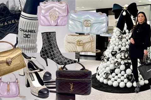 Christmas Luxury Shopping With Mum &amp; Gifts | Luxury Shopping in Selfridges- Chanel, YSL, Gucci