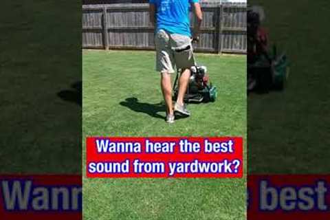 Why I Really Love Lawn Care...#Shorts