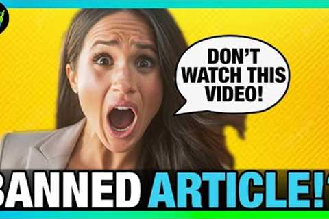 EXPOSED! Meghan Markle DOES NOT WANT YOU to WATCH THIS!
