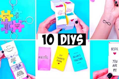 10 DIY GIFTS FOR BEST FRIEND