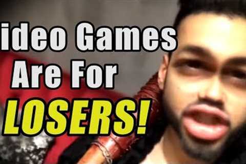 Millionaire Douche Thinks You're a Loser If You Play Video Games