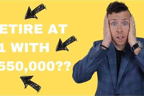 Can I Retire at 61 with $550,000 in Retirement Savings (IRA &amp; Cash)