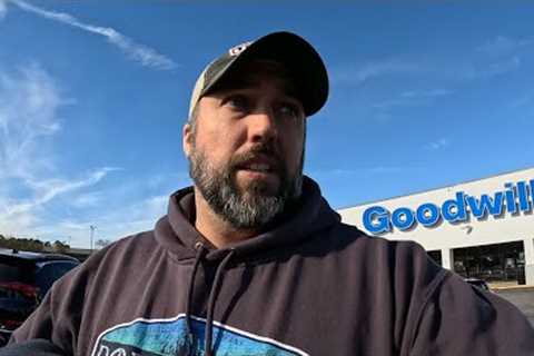 Shopping Goodwill to Pay Bills