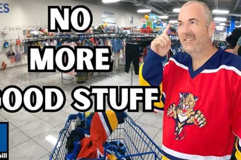 I Felt This Was Coming | Goodwill Thrift Store Shopping For Reselling | Time To Gamble