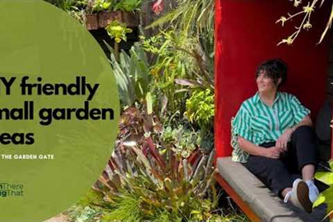SMALL GARDEN design ideas 🌱 Garden Tour 🌱 DIY Small Backyard Ideas | Behind the Garden Gate
