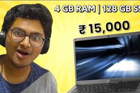 BEST LAPTOP UNDER ₹15,000 💸 | 4 GB RAM | 128 GB SSD 😲 #bestlaptop