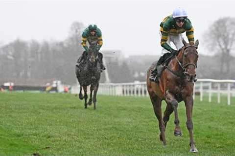 DINOBLUE leads home 1-2-3 for McManus &amp; Mullins in the Paddy's Rewards Club Chase