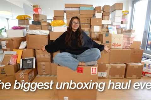 The BIGGEST Online Shopping Unboxing (Makeup + Skincare)