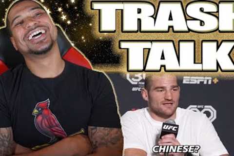 NEW MMA FAN REACTS TO Best MMA Trash Talk   Funniest UFC Trash Talk