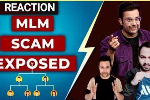 Network Marketing || Scam Expose By || Sandeep Maheshwari || Sandeep Tiwari #reaction #viralvideo 😱