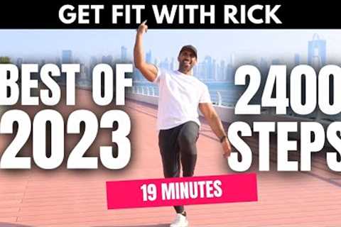 BEST of 2023 Walking Workout - 2400 steps | Walk at home