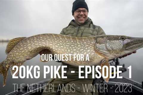 Our Quest for a 20KG Pike - Episode 1 - Slow Trolling in December