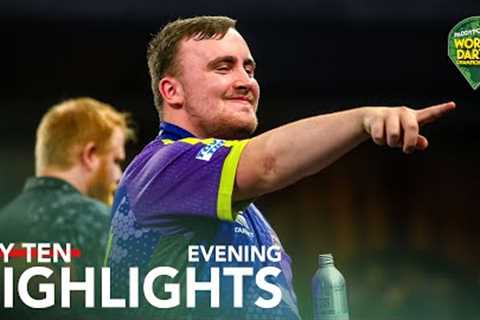 THE PRODIGY! Day 10 Evening Highlights | 2023/24 Paddy Power World Darts Championship