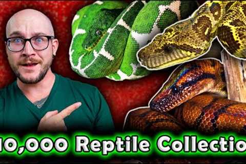 Reptile Nerd Buys INSANE $10,000 Reptile Collection!