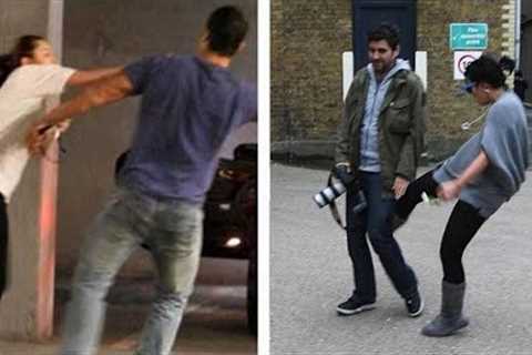 Celebrities vs Paparazzi