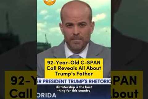 92-Year-Old Caller Reveals Secrets about Trump’s Father That Explain Everything