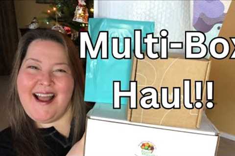 Multi-box Unboxing Haul Vellabox, Maniology, Fruit for Thought, Mint Mongoose +