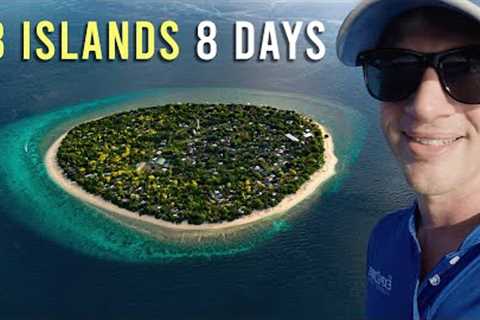 PRIVATE CRUISE BEST OF VISAYAS DIVING - Visiting Typhoon Odette Island 2 Years later