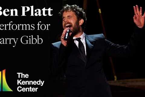 Ben Platt performs Nights on Broadway for Barry Gibb | 2023 Kennedy Center Honors