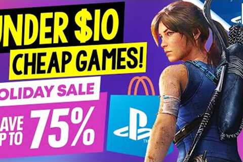 15 AMAZING PSN Game Deals UNDER $10! PSN HOLIDAY SALE 2023 Great CHEAP PS4/PS5 Games to Buy!